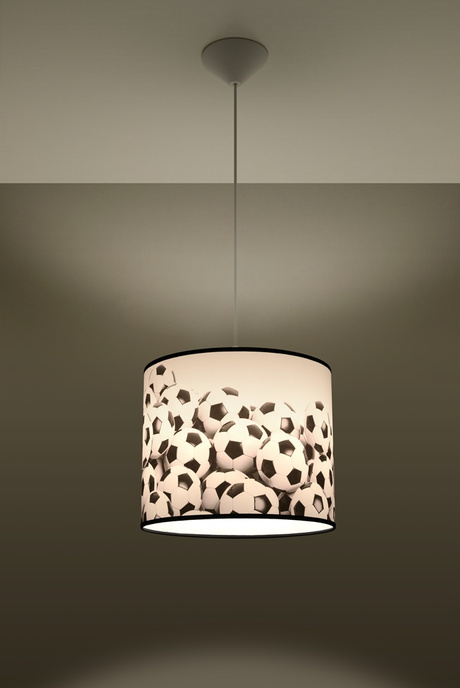 PALL B 30 lampă suspendată + 1x bec LED E27 4000K rece 7,5W 650lm