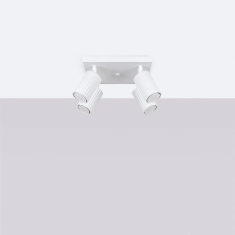 Plafonieră KARBON 4 alb