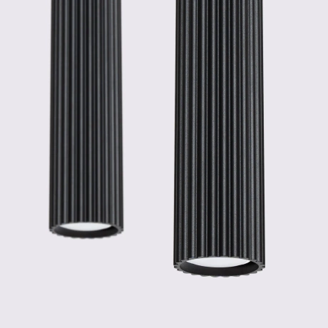 Lampă suspendată KARBON 2 negru