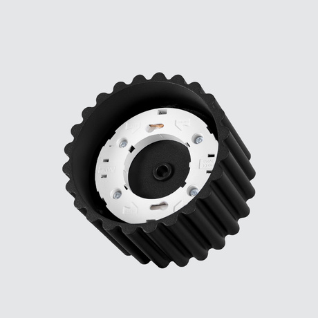 Plafonieră AURA 1 negru Gx53