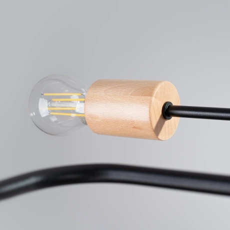 Candelabru TIMBO 6 negru