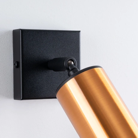Lampă de perete WINX negru/coper