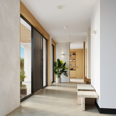 Plafonieră QUAD beton bej