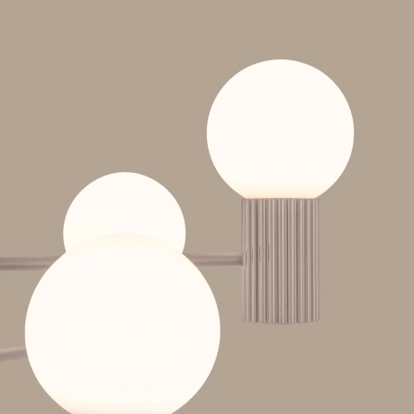 Candelabru HALO 6 taupe