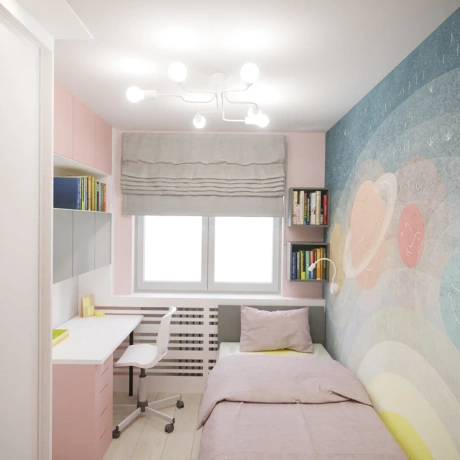 Candelabru VECTOR 4 alb