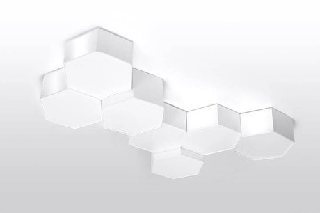 Plafonieră SUNDE 15 alb + 2x bec LED E27 4000K rece 7.5W 650lm