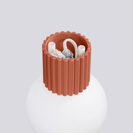 Aplică HALO roșu ochra IP44