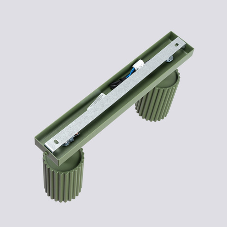 Plafonieră KARBON 2 verde măsliniu