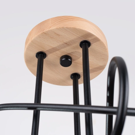 Candelabru EMBER 3 schwarz