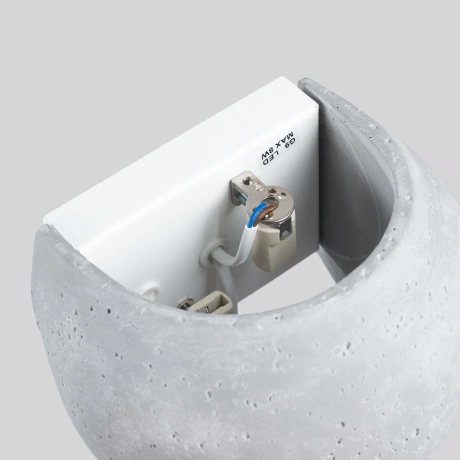Lampă de perete GLOBE beton