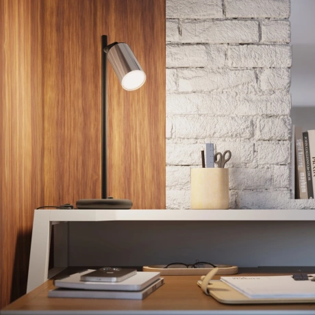 Plafonieră WINX 2 negru/cromo