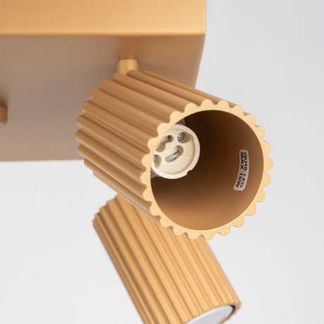 Plafonieră KARBON 4 auriu