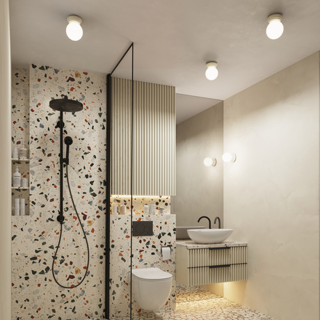 Plafonieră ZORI bej IP44