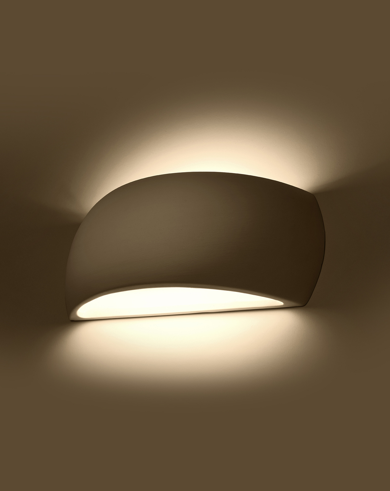 PONTIUS lampă de perete ceramică albă + 1x bec LED G9 3000K cald 4.5W 510lm