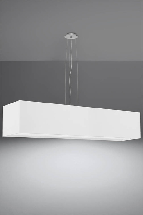 Candelabru SANTA 120 alb + 5x bec LED E27 4000K rece 7.5W 650lm