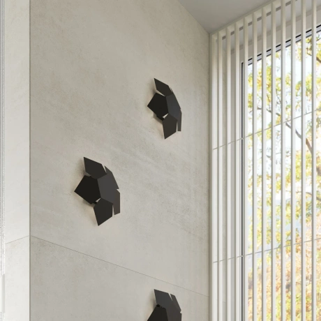 Lampă de perete PENTA negru