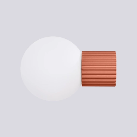 Aplică HALO roșu ochra IP44