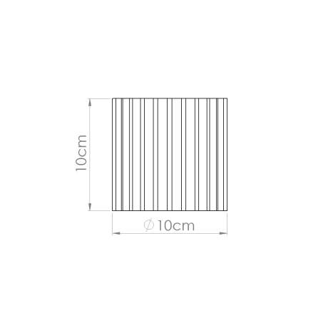 Plafonieră AURA 1 verde măslin GU10