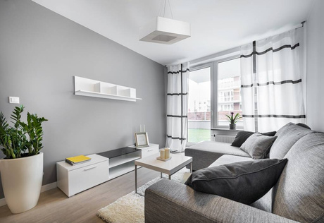 URANO 80 candelabru alb + 8x bec LED E27 3000K cald 7.5W 620lm