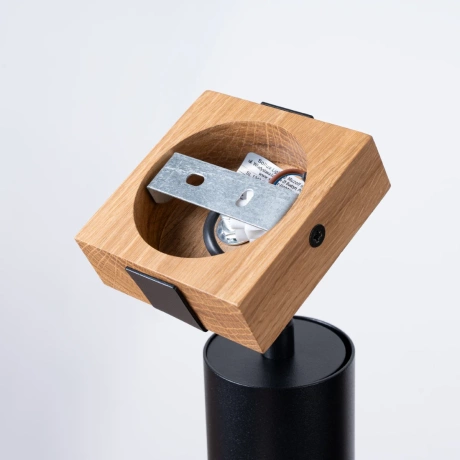 Lampă de perete FAGER 1 negru