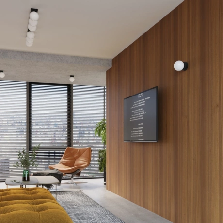 Lampă de perete YOLI 1 negru