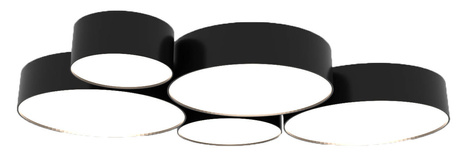 Plafonieră ARENA 45 WHITE + 3 becuri LED E27 4000K Cold 7.5W 650lm