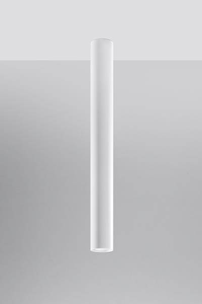 Plafonieră LAGOS 60 alb + 1x bec LED GU-10 4000K rece 7W 630lm