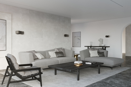 Lampă de perete TILA 30 negru + 1x bec LED G9 3000K Warm 4.5W 510lm