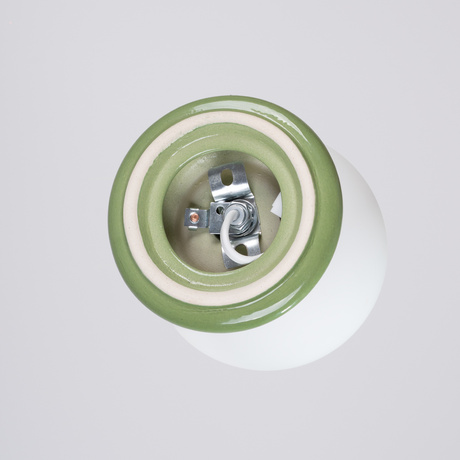 Lampă de perete ZORI verde IP44