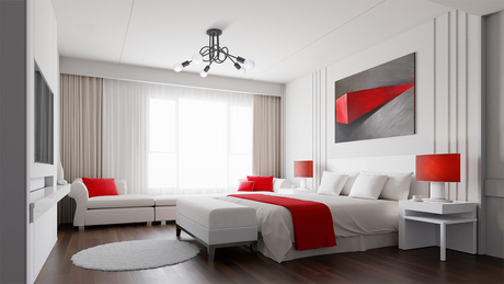 Lampă de perete SUPEŁ negru + 1x bec LED E27 4000K rece 7,5W 650lm