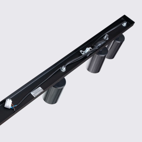 Plafonieră WINX 6L negru/cromo