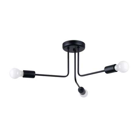 Candelabru NORAH 3 negru