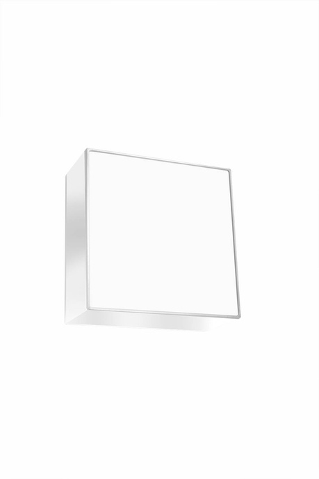 Plafonieră HORUS 25 WHITE + 1x bec LED E27 4000K Cold 7.5W 650lm