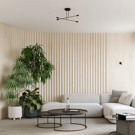 Candelabru NORAH 3 negru