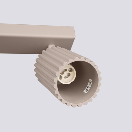 Plafonieră KARBON 4L taupe