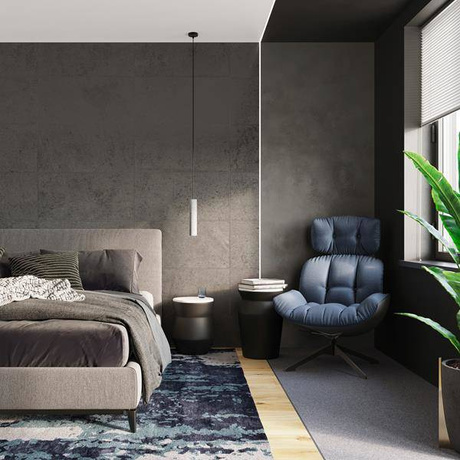 Lampă suspendată LUVO 3 + 3x Bec LED GU-10 4000K Rece 7W 630lm