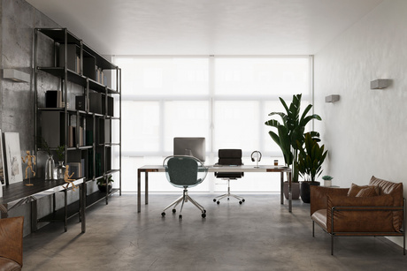 VEGA 30 lampă de perete din beton + 1x bec LED E27 4000K rece 7,5W 650lm