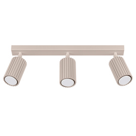 Plafonieră KARBON 3L taupe