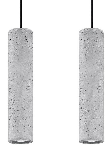 Lampă suspendată LUVO 2 + 2x bec LED GU-10 4000K rece 7W 630lm