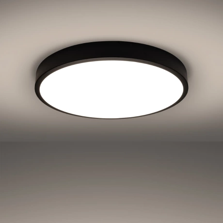 Plafonieră ONYX 60 negru LED 3000K