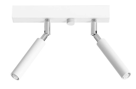 Plafonieră EYETECH 2 alb + 2x bec LED G9 3000K cald 4.5W 510lm