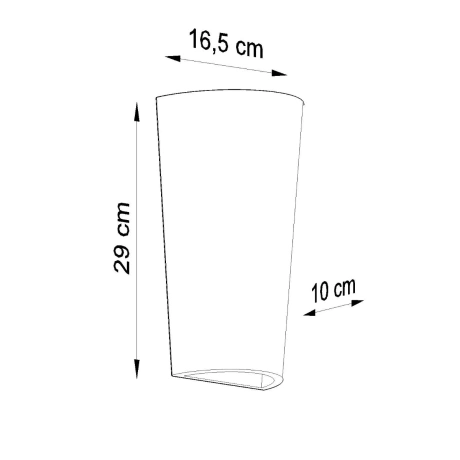 Lampă de perete ceramică LANA