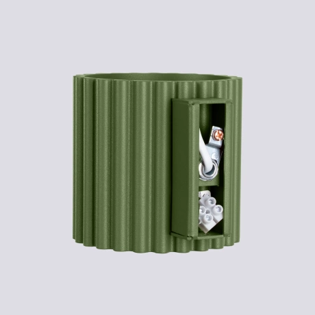 Lampă de perete AURA verde măsliniu G9