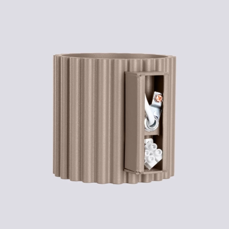 Lampă de perete AURA taupe G9