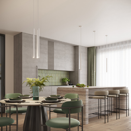 Lampă suspendată ARCHE 2P alb