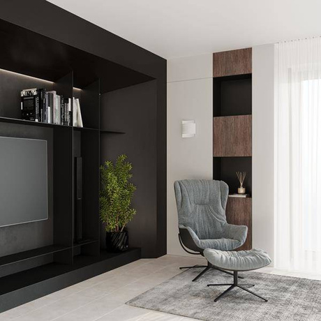 HESTIA lampă de perete alb + 1x bec LED G9 3000K cald 4.5W 510lm