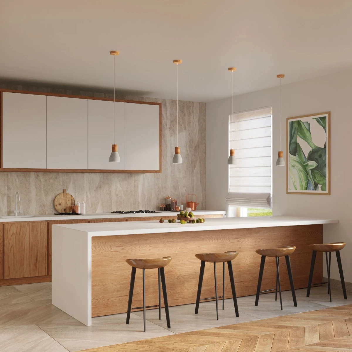 Lampă suspendată QUBIC gri