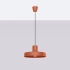 Lampă suspendată BILO roșu ocru