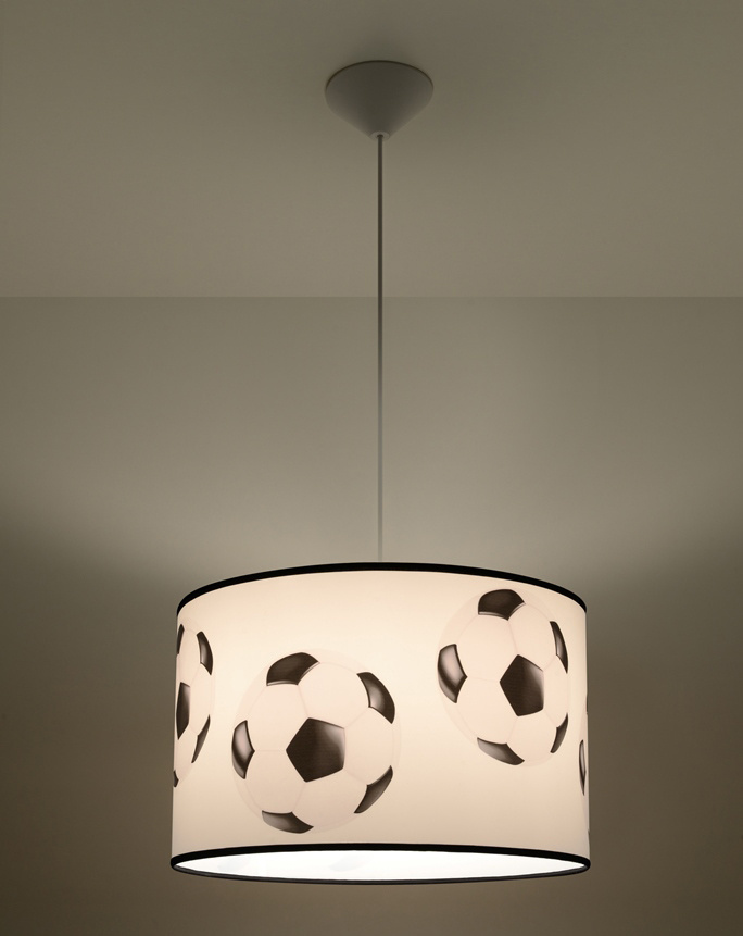 PALL A 40 lampă suspendată + 1x bec LED E27 3000K Warm 7,5W 620lm