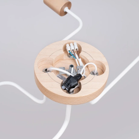 Candelabru TIMBO 4 alb